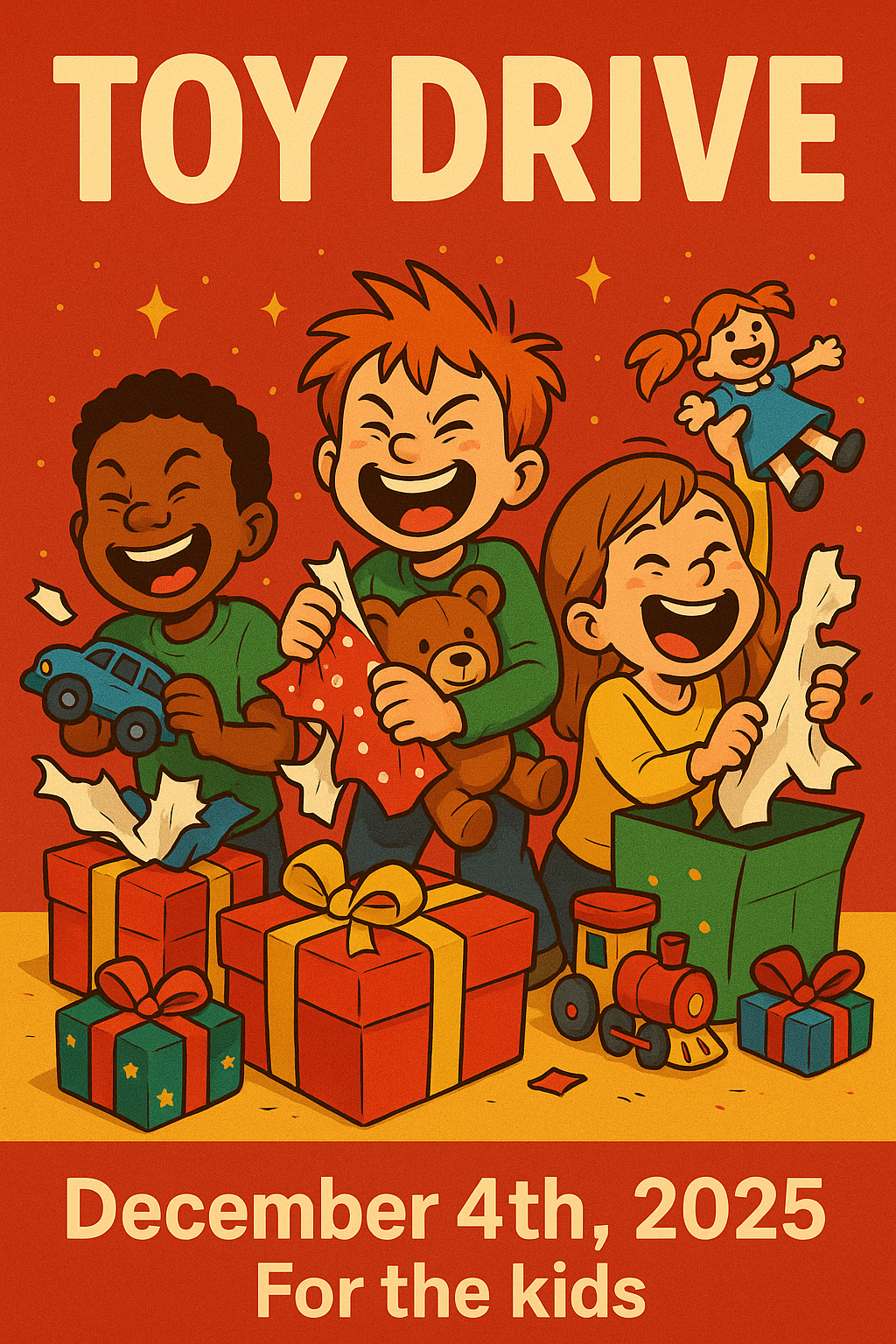 Toy Drive Party : Union County